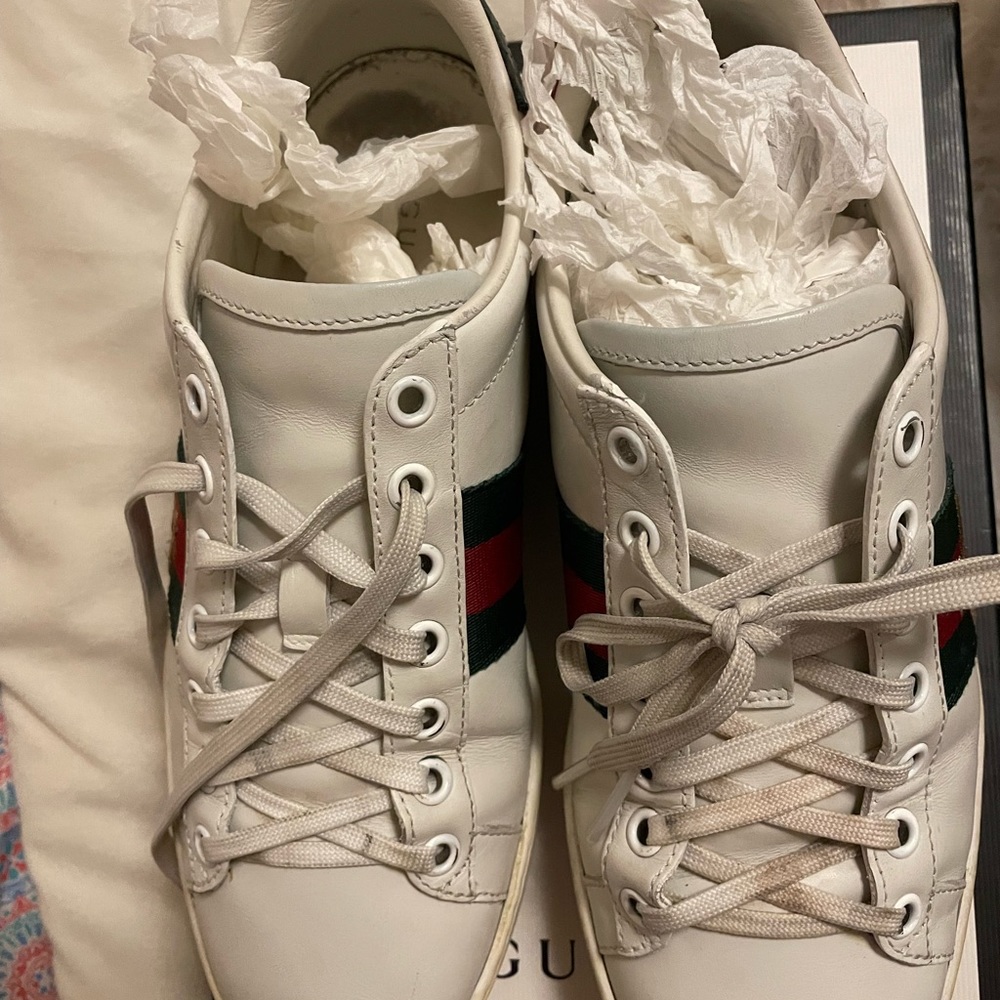 Authentic women Gucci sneakers size 36 (6)